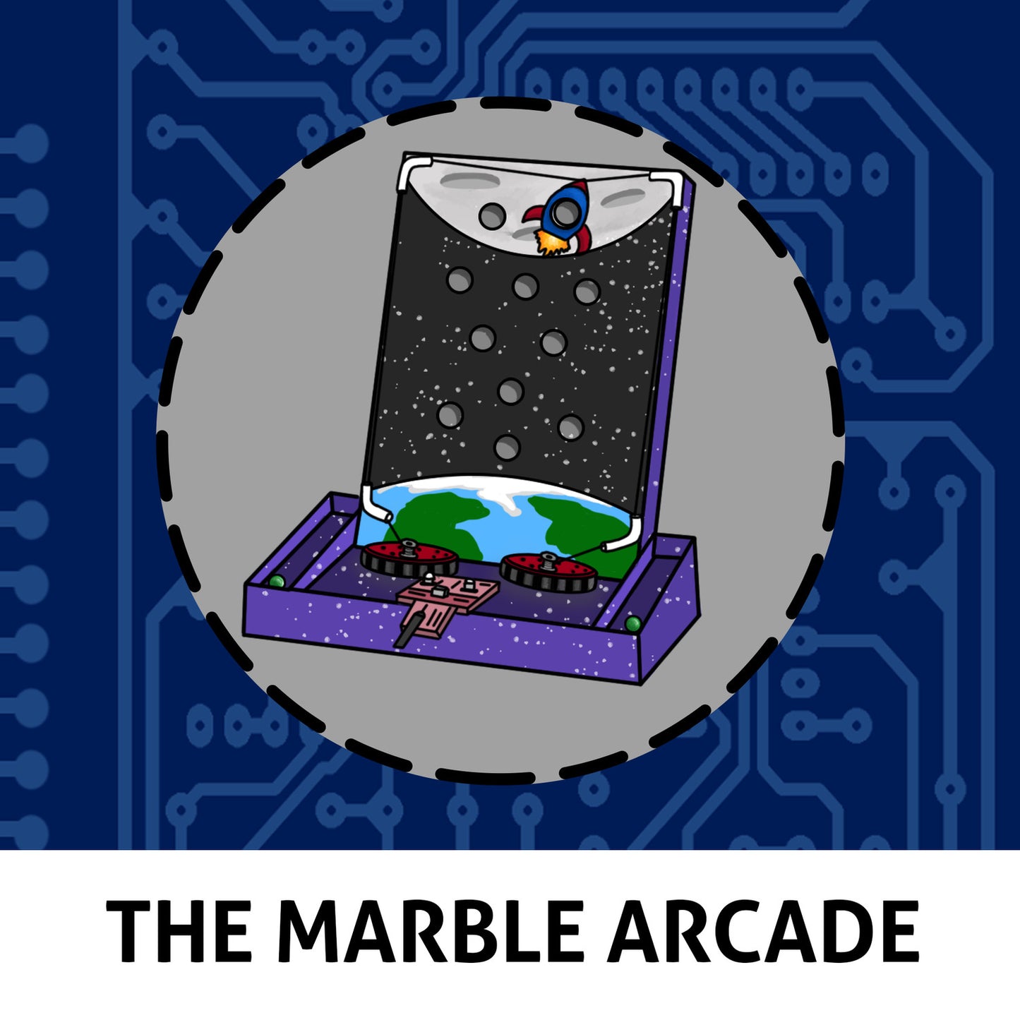 Marble Arcade Game (Project Sheet & Accessories Set)