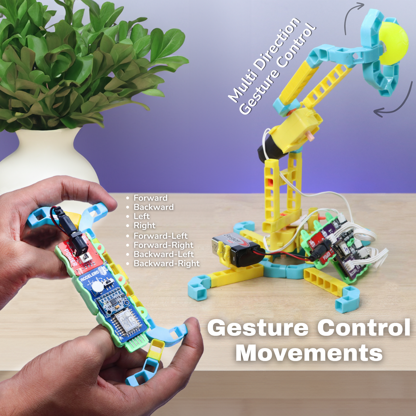 DIY Robogesture Kit for 10+ Gesture based projects