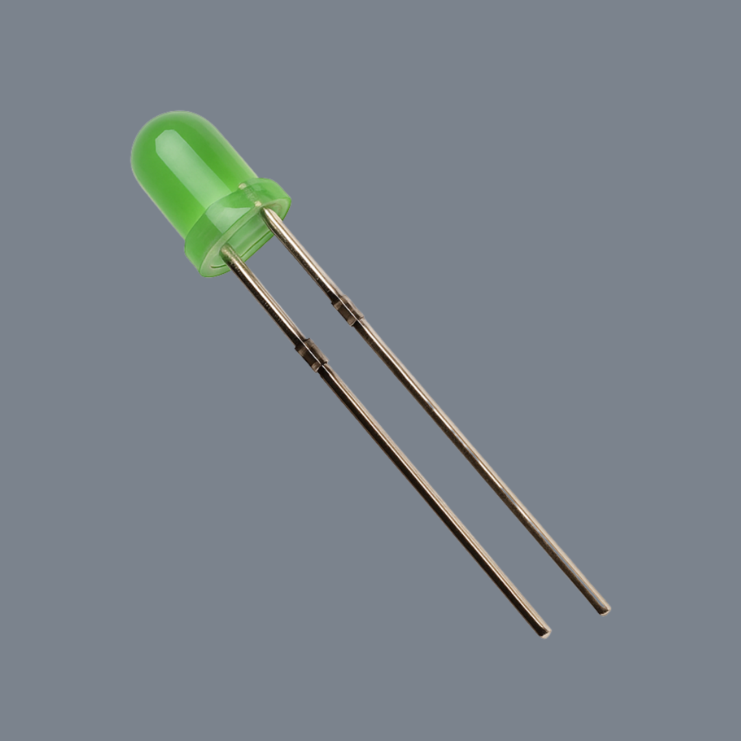 3 mm Green LED(Pack of 5)