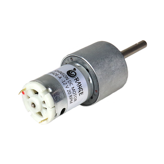 12V 20 RPM Geared DC Motor