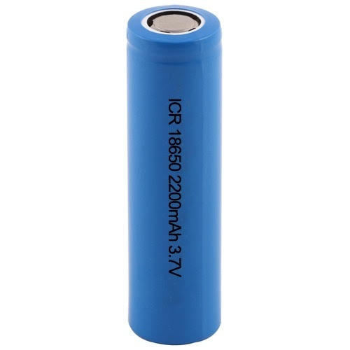 18650 3.7V 2200mAh Lithium-Ion Rechargeable Cell Battery