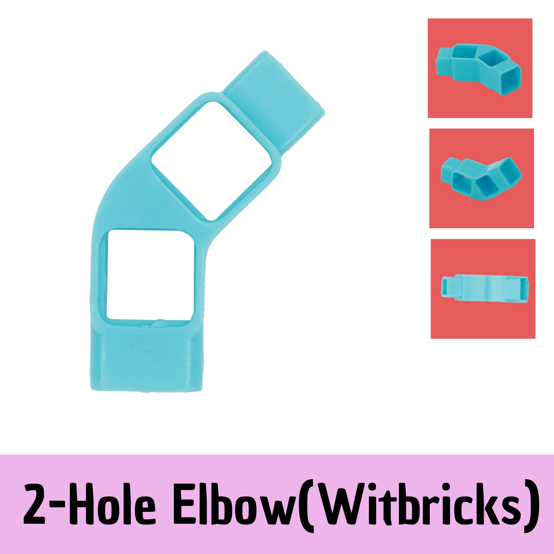 2-Hole Elbow 45 degree - Witbricks