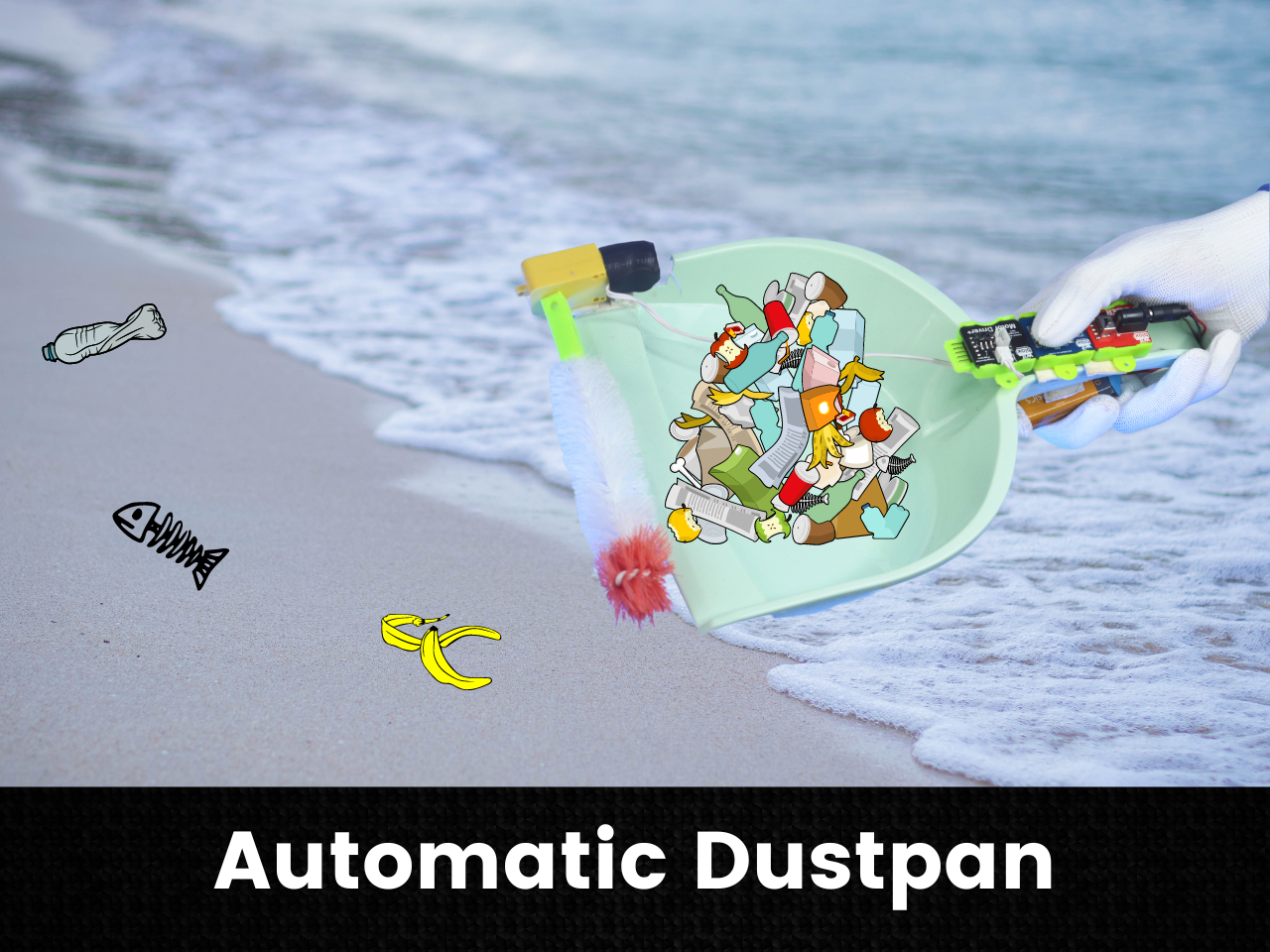 Miscellaneous Parts for Automatic Dustpan
