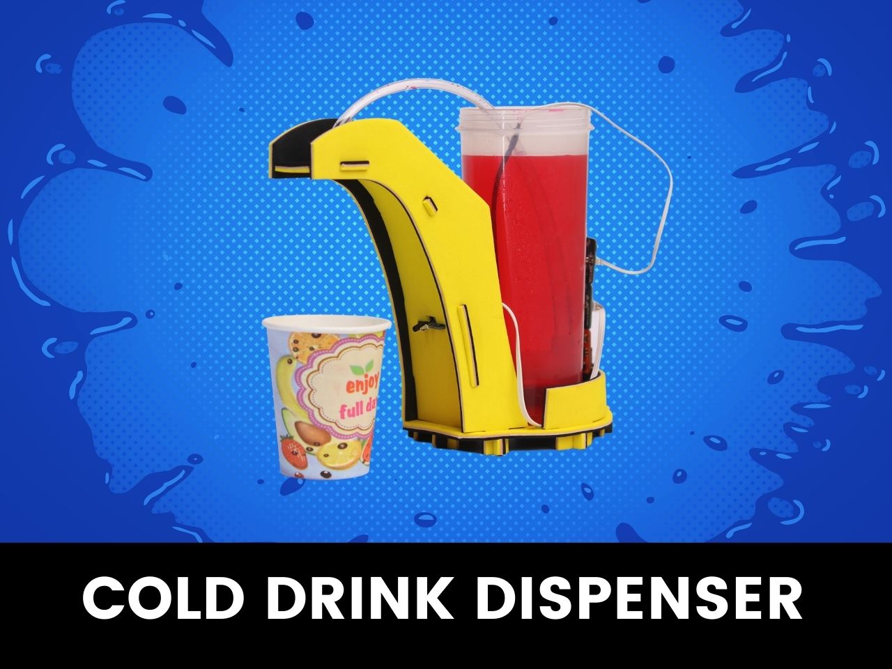 Cold Drink Dispenser(Project Sheet & Accessories)