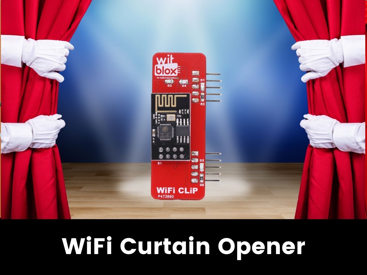 WiFi Curtain Opener Project Kit