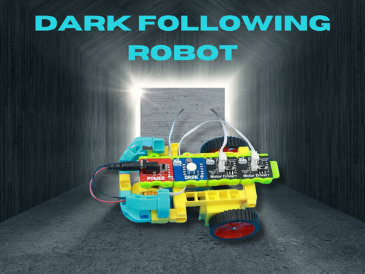 Darkness Following Robot