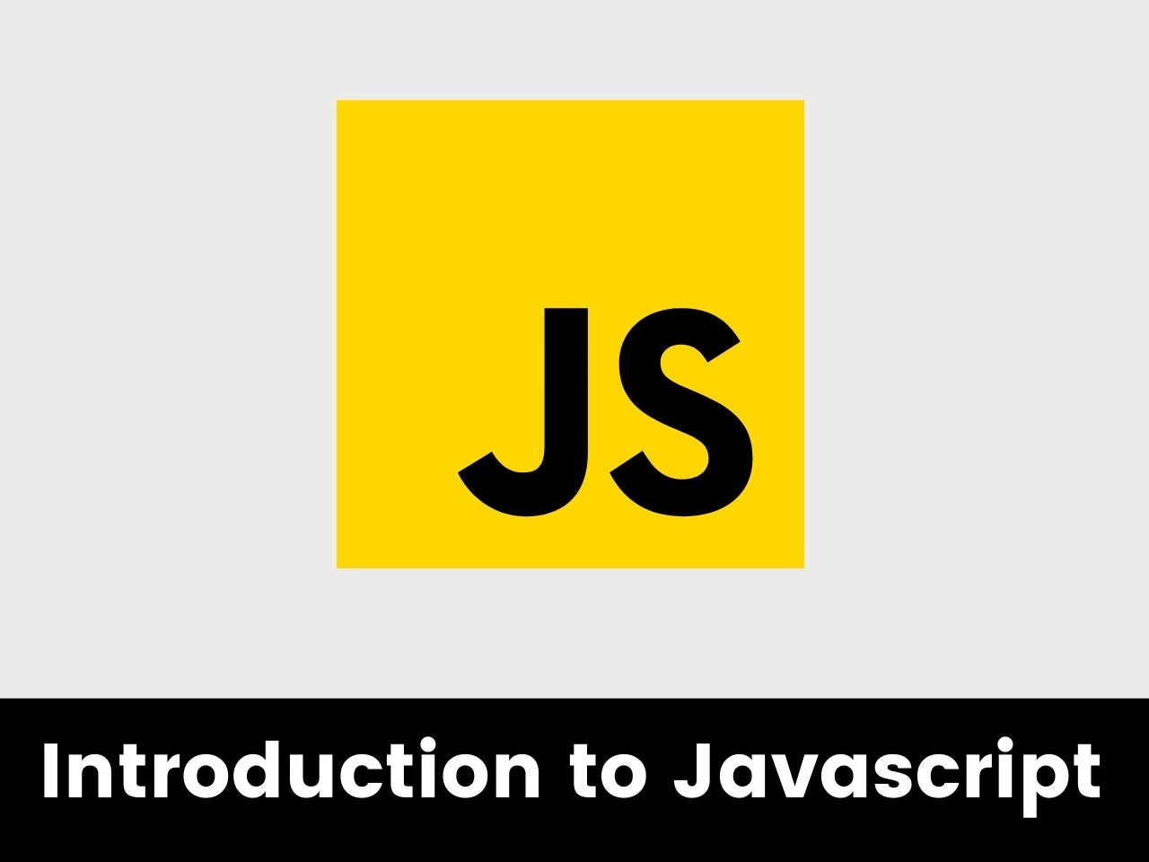 Introduction to Javascript – WitBlox