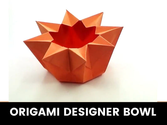 Origami Designer Bowl