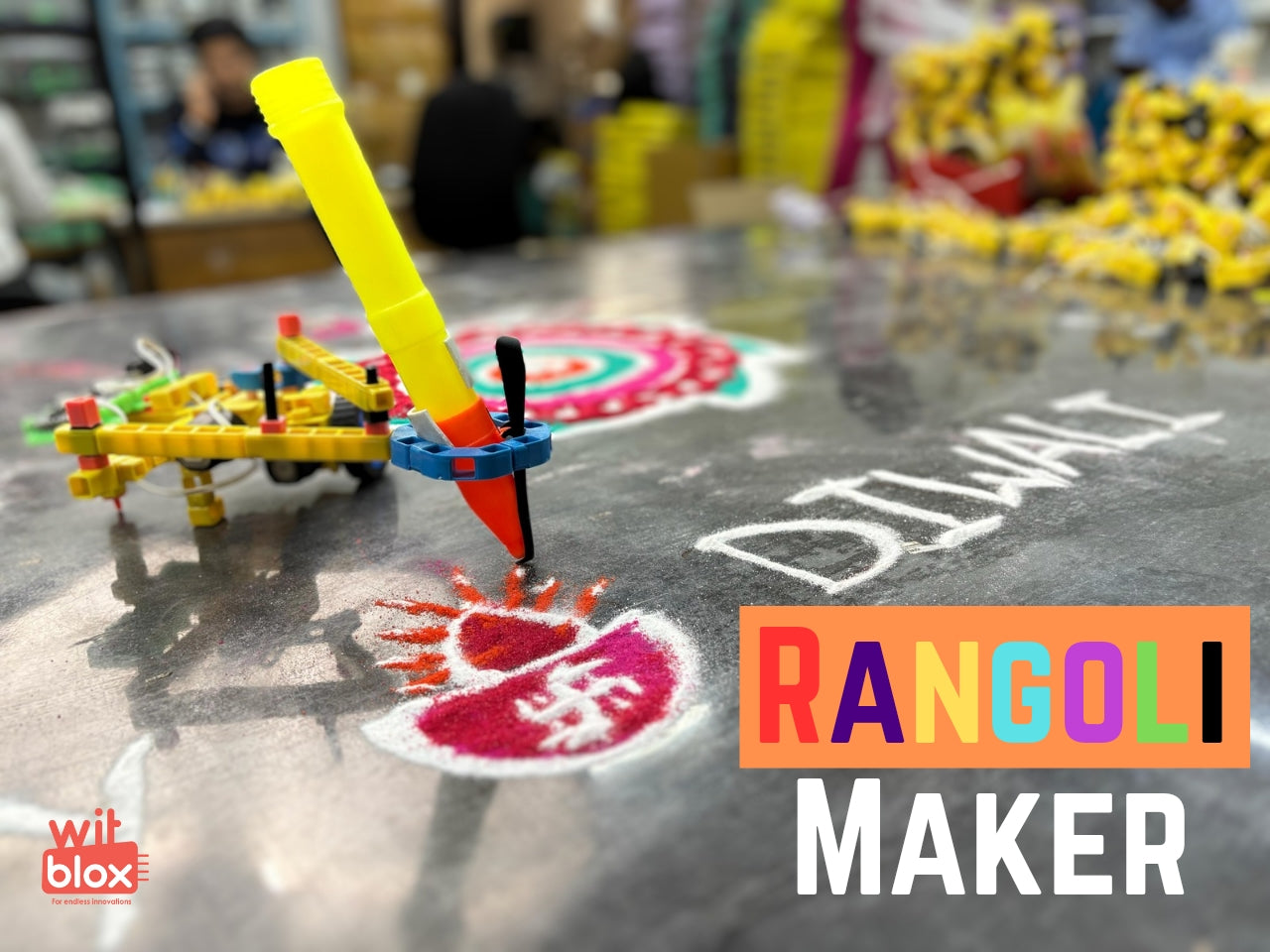 Rangoli Maker Robot – WitBlox