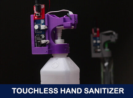 Miscellaneous Parts for Touchless Hand Sanitizer Project Set