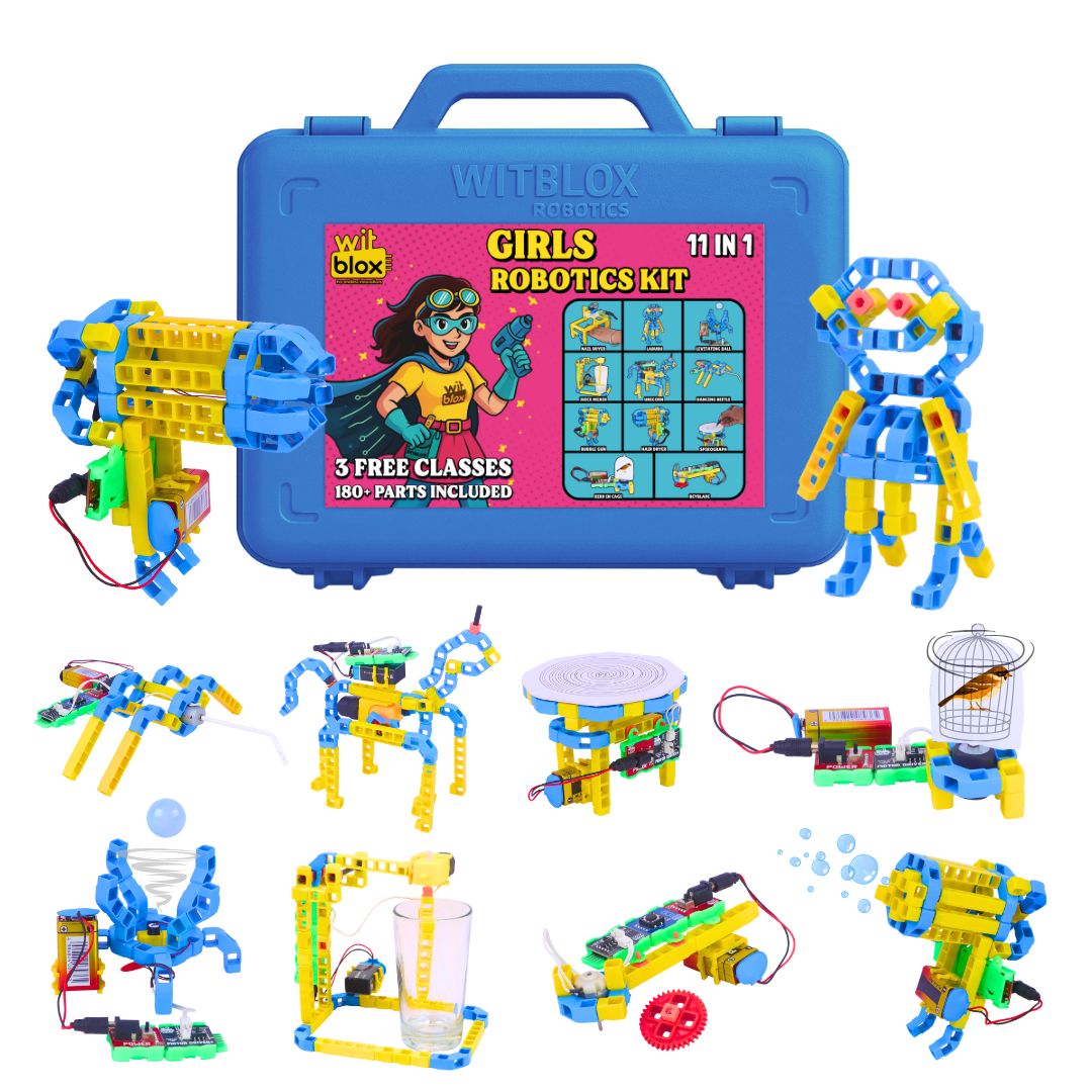 WitBlox 11 in 1 Girls Robotics Kit