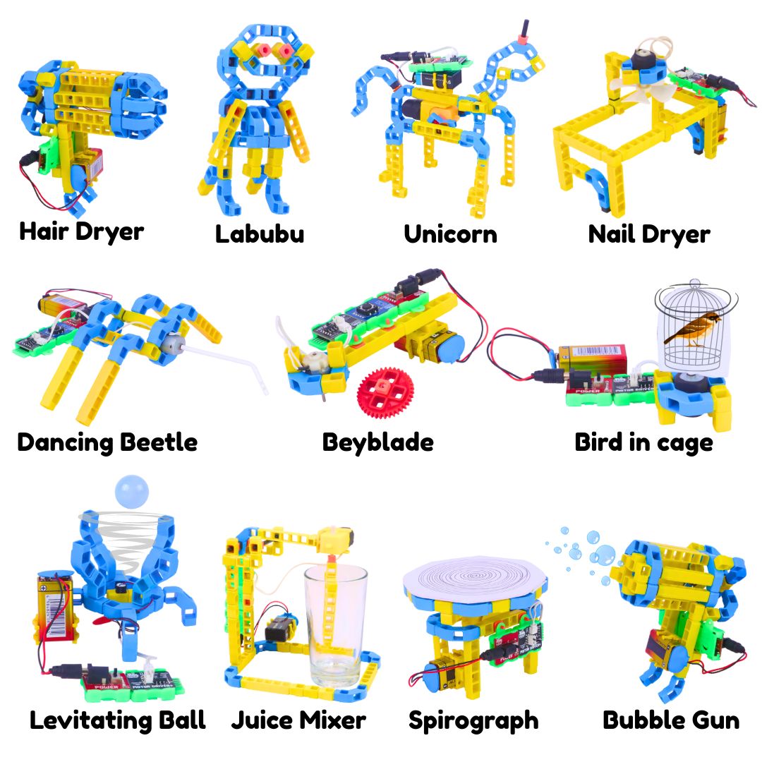 WitBlox 11 in 1 Girls Robotics Kit