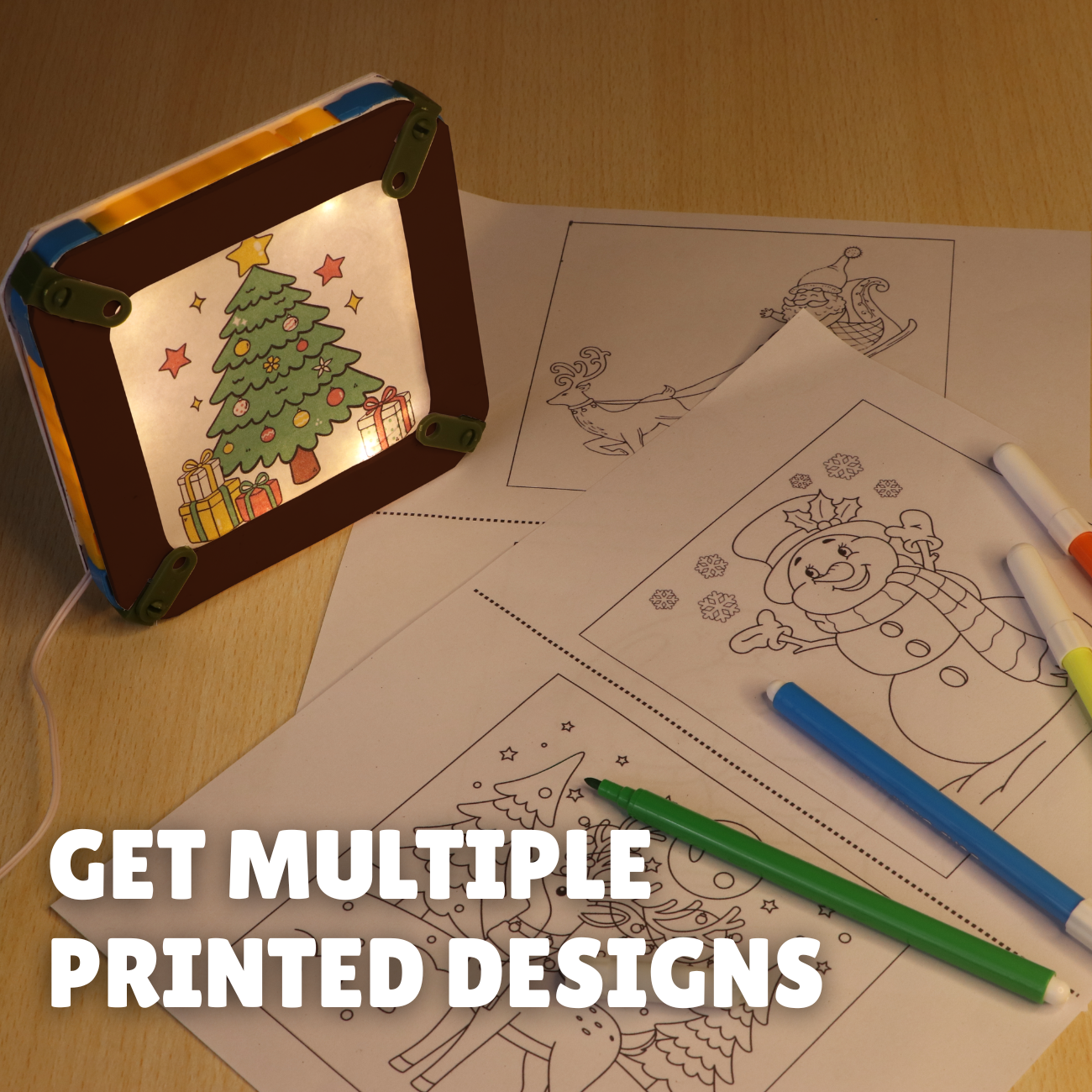 Witblox DIY Christmas Light & Craft Kit