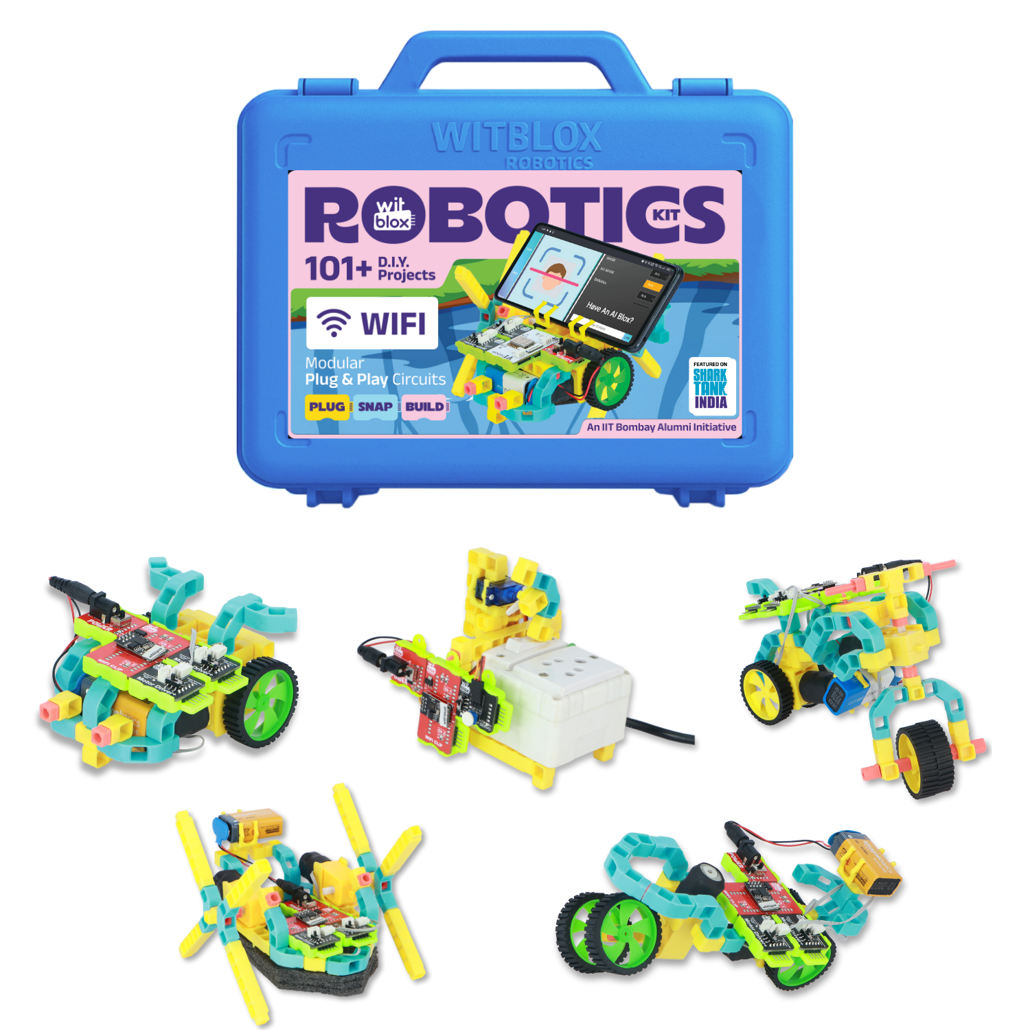 WitBlox Robotics Kit with WiFi (IoT) Edition