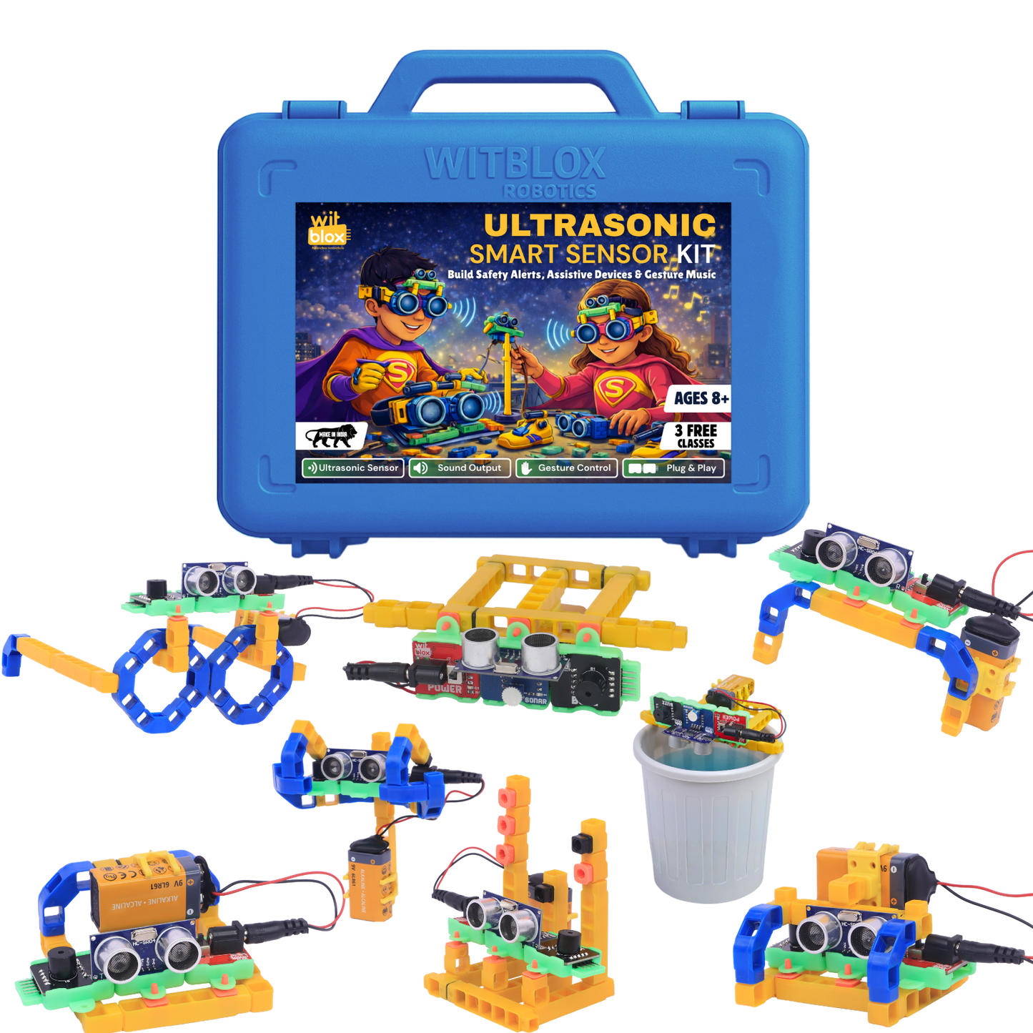 WitBlox Sonar (Ultrasonic) Sensor Kit