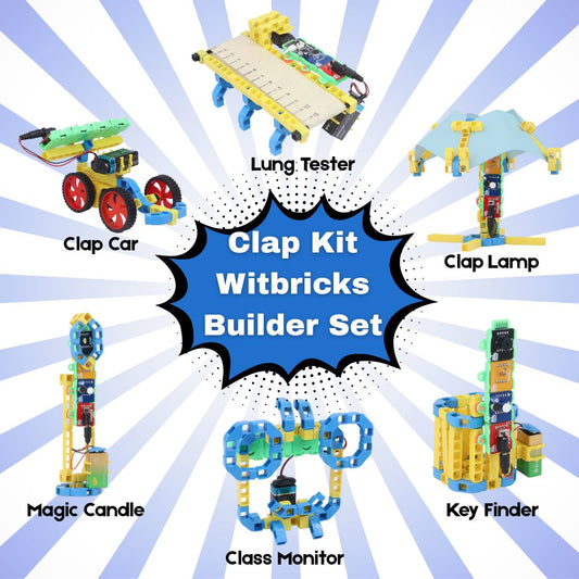 Clap Sensor Kit Witbricks Builder Set (100 parts)