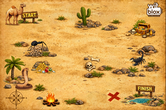 Witblox AI Desert Safari Map