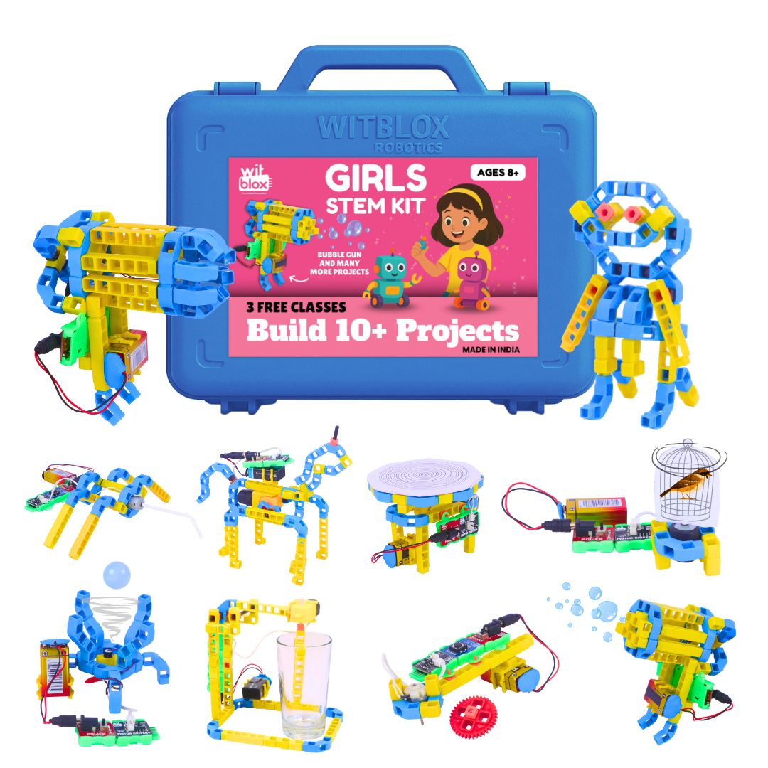 WitBlox 11 in 1 Girls STEM Kit