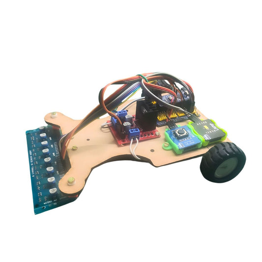 Techfest Advanced Maze Solver Robot Set for Meshmerize