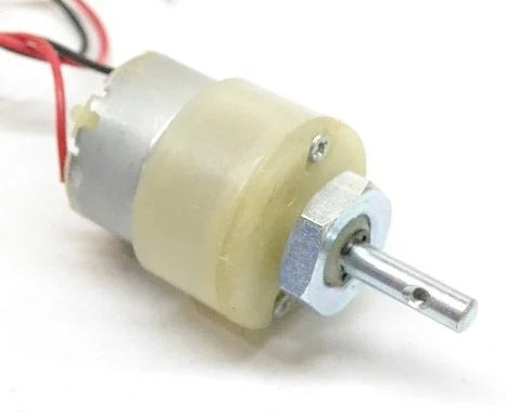 12 Volt Plastic Gear Motor DC Motor – 200 RPM