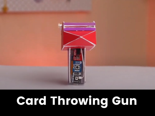 Card Throwing Gun Project Kit