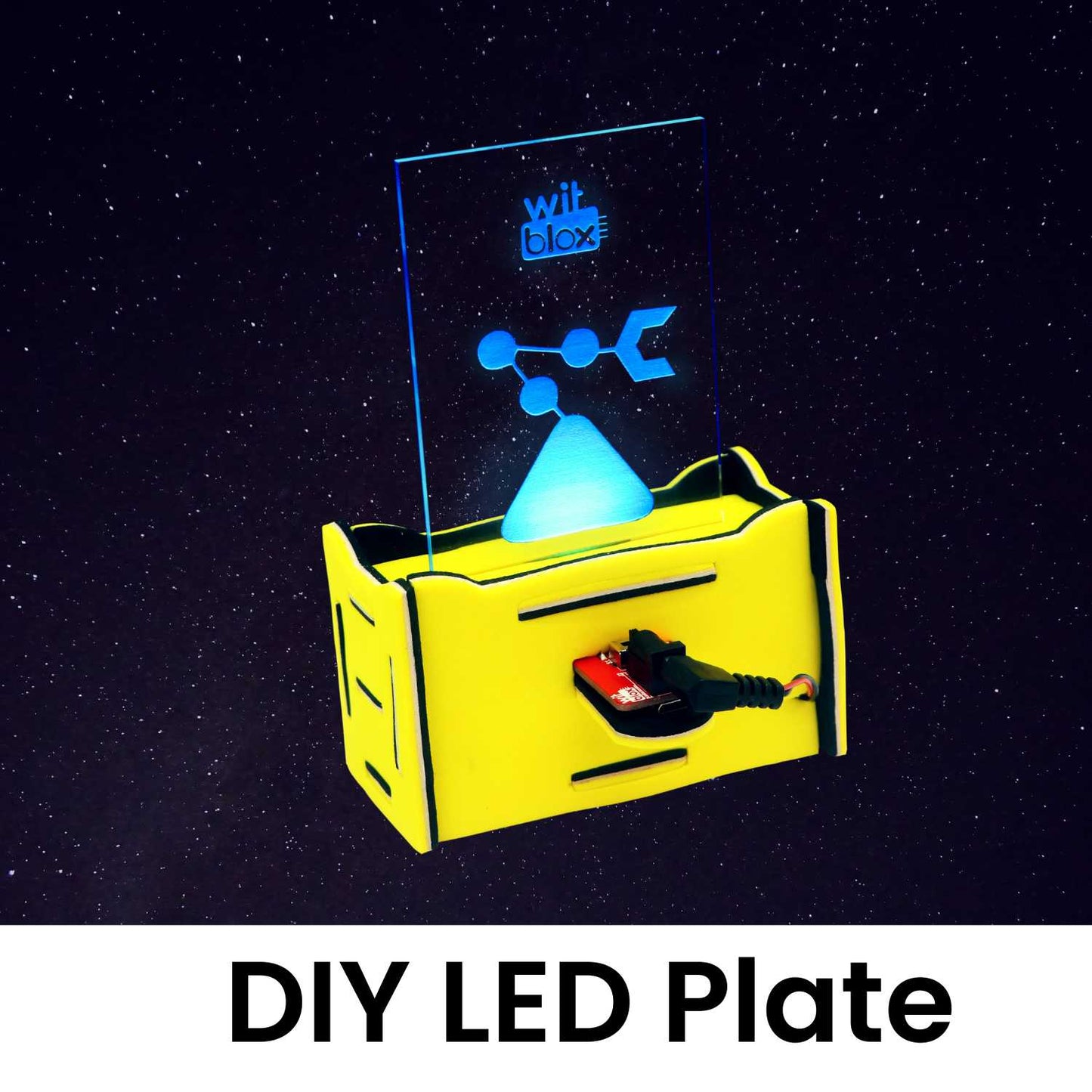 DIY LED Name Plate (Project Sheet & Accessories Set)