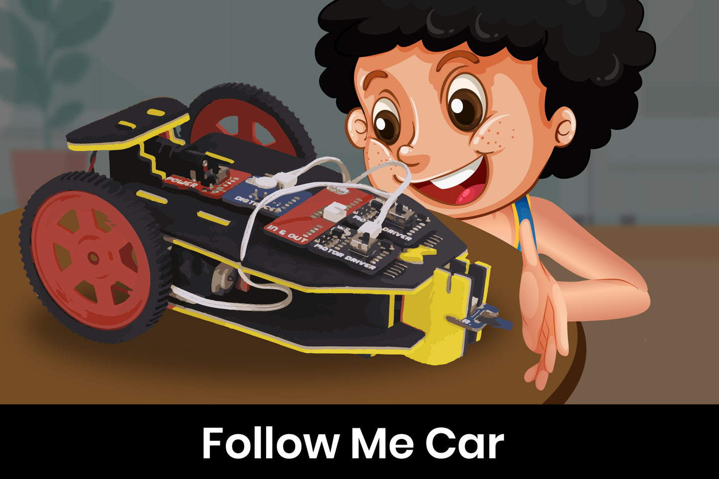Follow Me Robot(Project Sheet & Accessories)