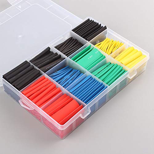 Heat Shrink Tubing (HST) Insulation Assorted kit : 45mm length – 168pcs