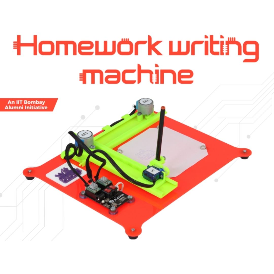 Homework Writing Machine (3D Printed Structure)