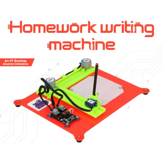 Homework Writing Machine (3D Printed Structure)