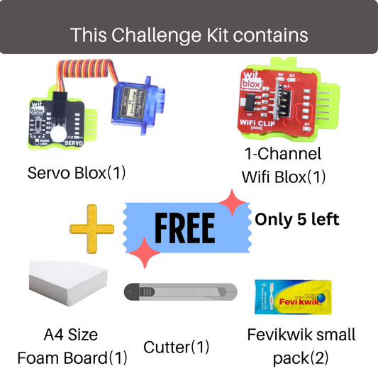Kickball Challenge Combo (Wifi & Servo Blox)