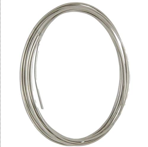 Nichrome wire (1 Meter of 17 Gauge) - Heat Resistance Wire (1.42 mm Diam) - Heating Coils