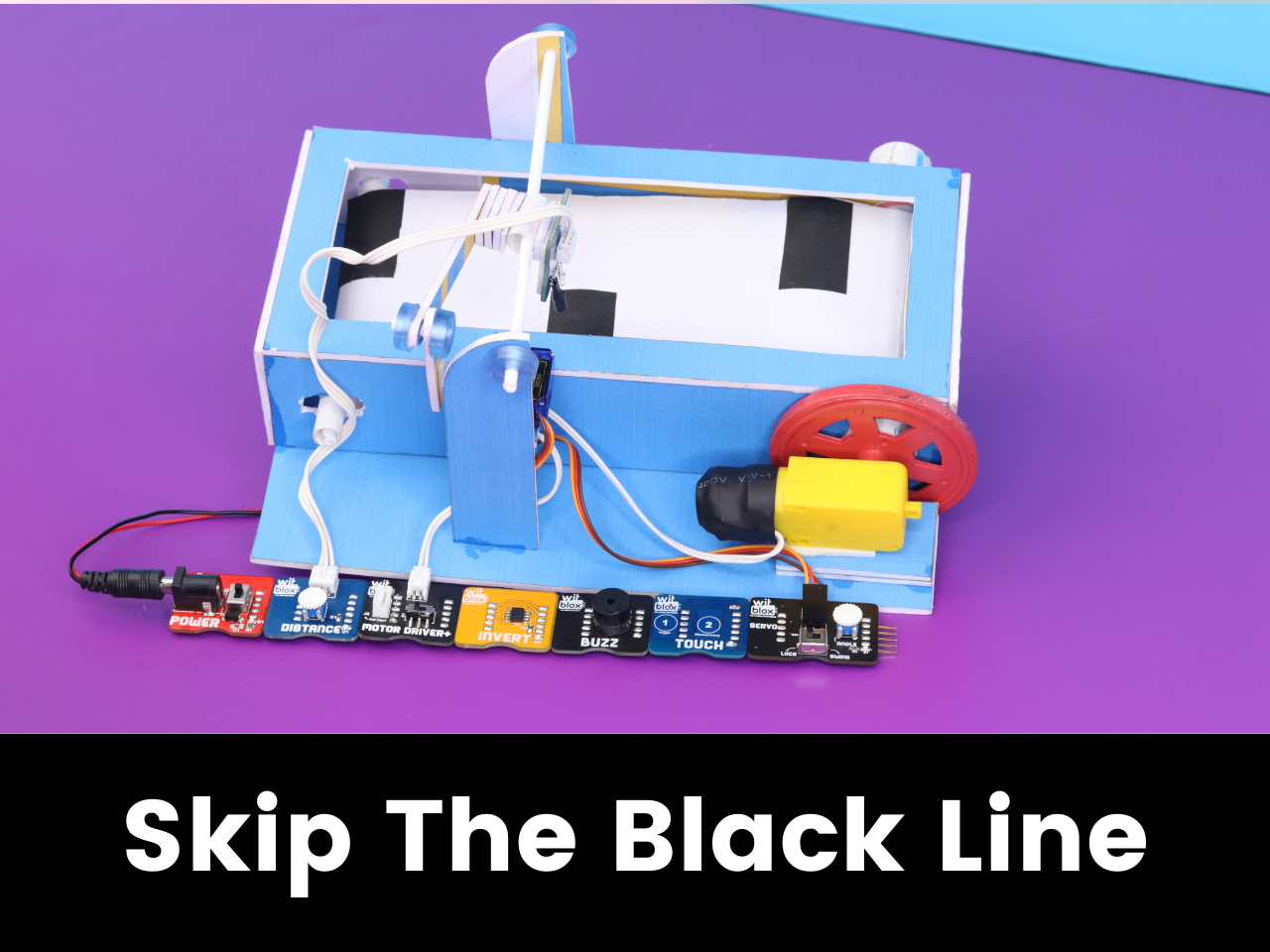 Miscellaneous Parts for Skip the Black Line (Project Sheet & Accessories)