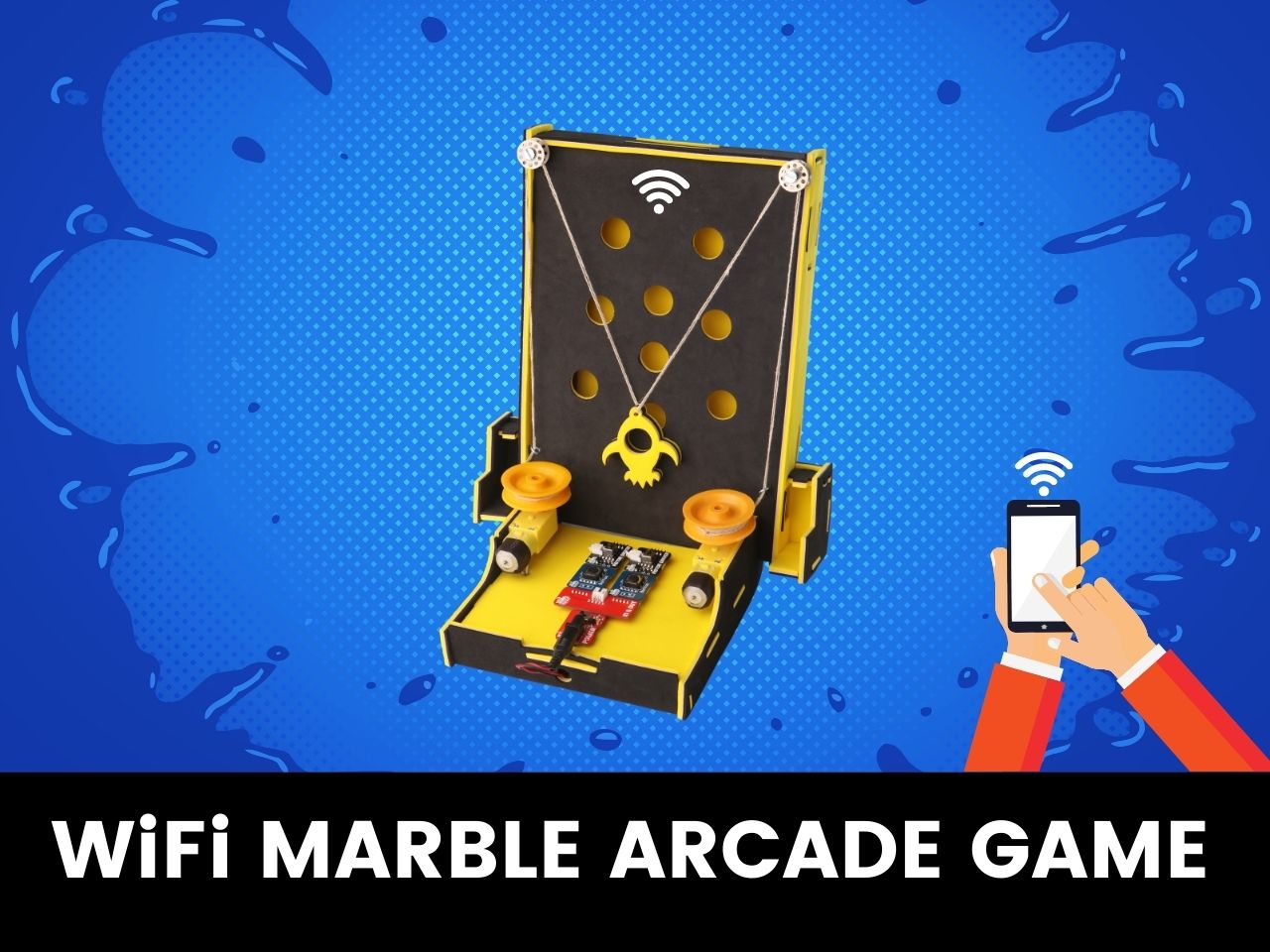 WiFi Marble Arcade Game Project sheet – WitBlox