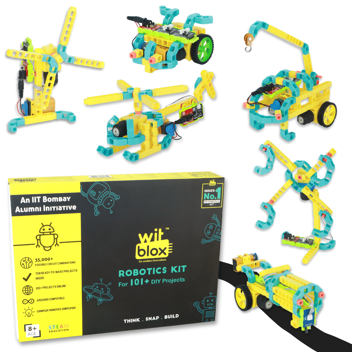 WitBlox DIY Robotics kit for 101+ projects