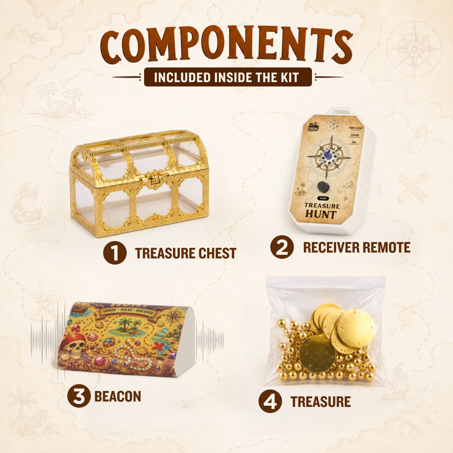 Treasure Hunt Kit Witblox